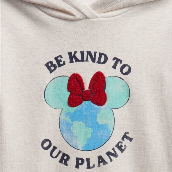 NWT GAP 3Y Minnie Mouse hoodie dress - Picture 3 of 3